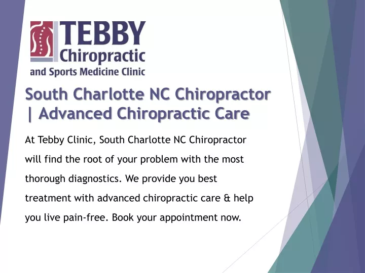 south charlotte nc chiropractor advanced chiropractic care