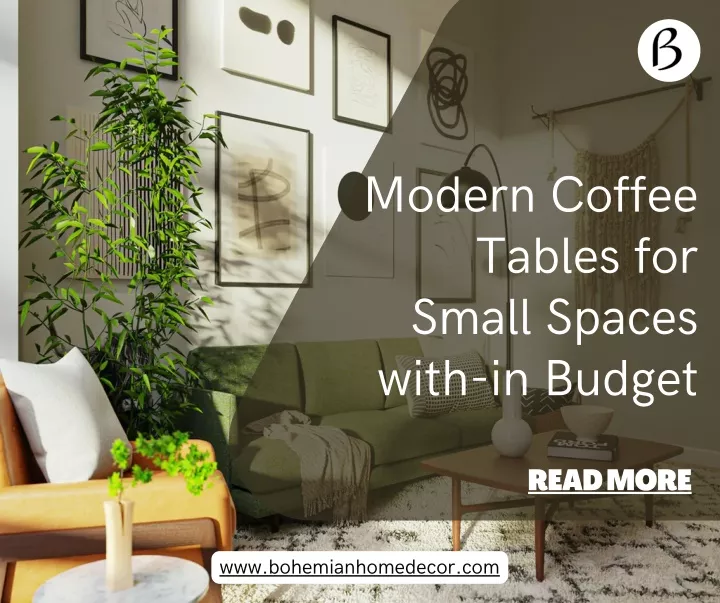 modern coffee tables for small spaces with