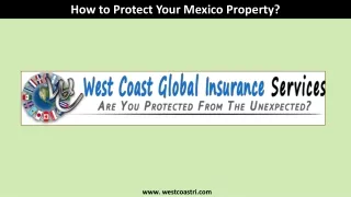 how to protect your mexico property