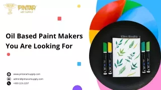 Oil Based Paint Makers You Are Looking For
