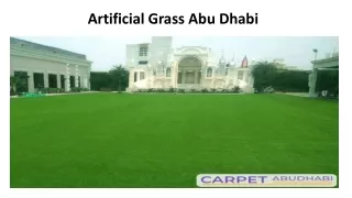 artificial grass abu dhabi