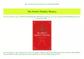 [R.E.A.D] The Perfect Holiday Hostess READ PDF EBOOK