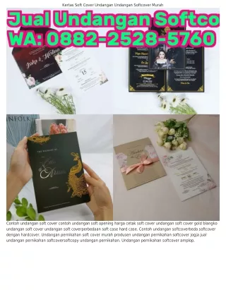 Ô88ᒿ·ᒿ5ᒿ8·57ᏮÔ (WA) Harga Undangan Softcover Murah Softcopy Undangan Pernikahan