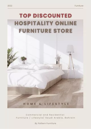 Top Discounted Hospitality Online Furniture Store