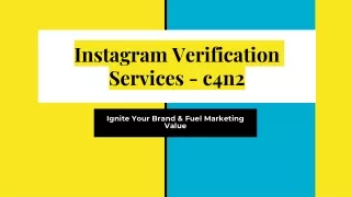 Instagram Verification Services - c4n2
