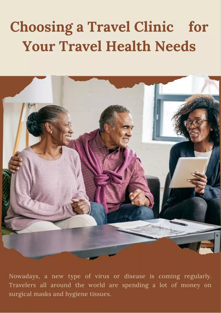 choosing a travel clinic for your travel health