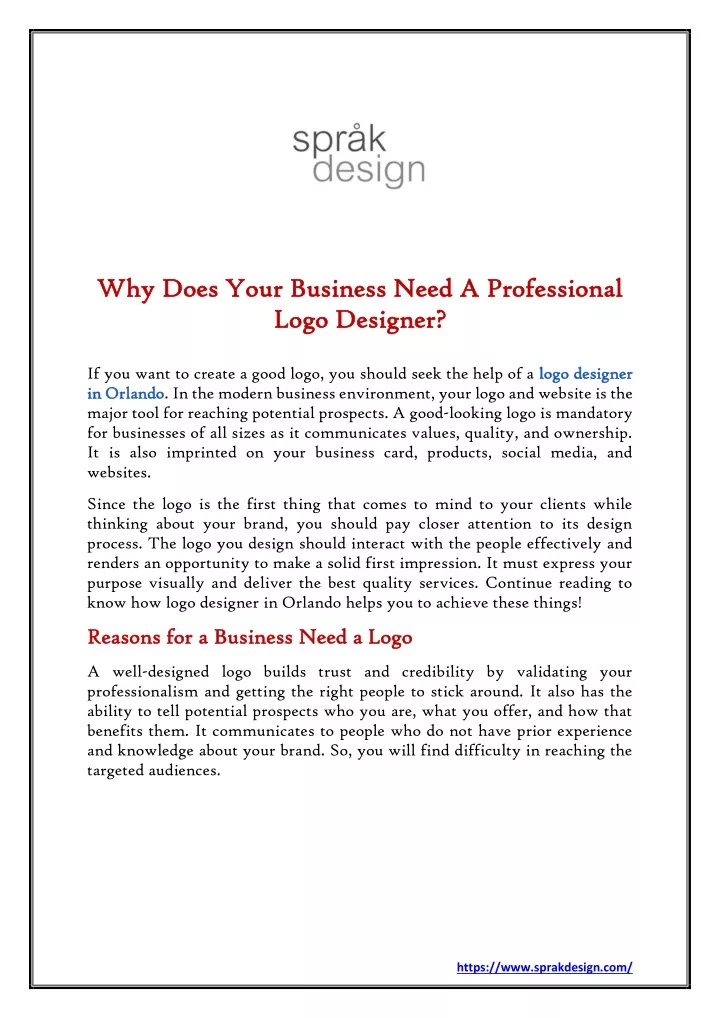 why does your business need a professional