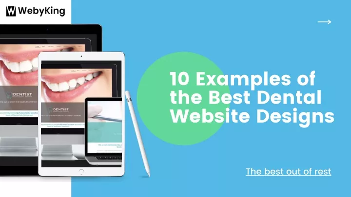 10 examples of the best dental website designs