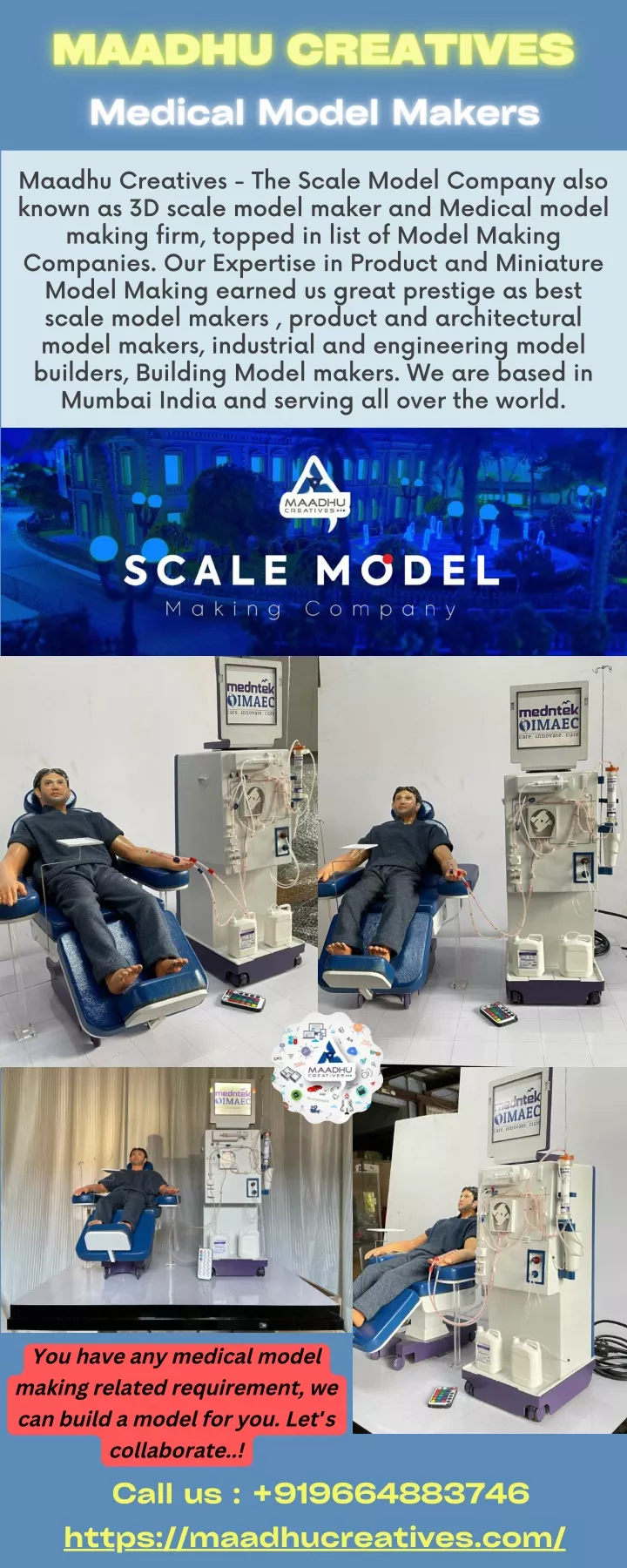 maadhu creatives the scale model company also