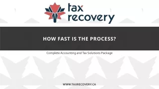how fast is the process