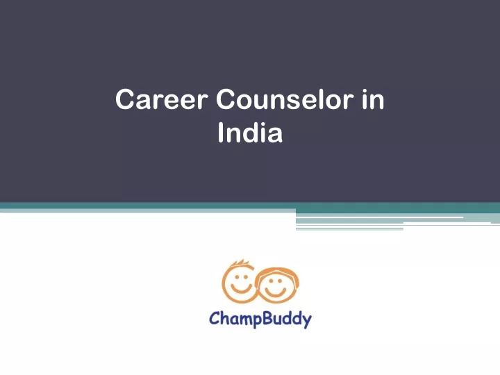 career counselor in india