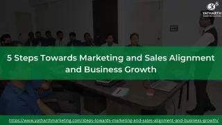 5 Steps Towards Marketing and Sales Alignment and Business Growth
