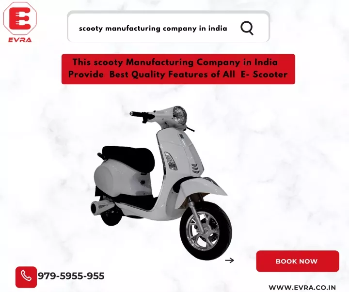 scooty manufacturing company in india