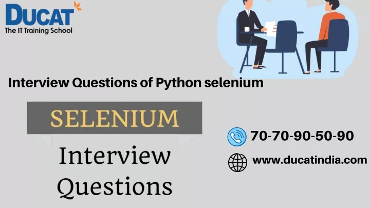 interview questions of python selenium
