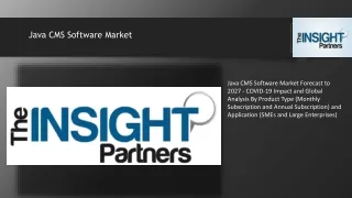 java cms software market