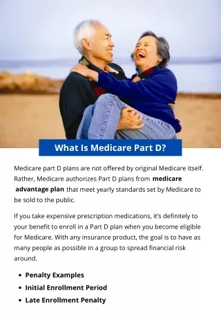 What Is Medicare Part D