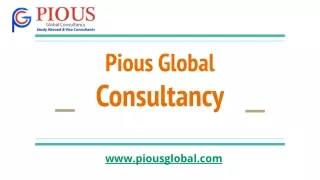 Pious Global  Consultancy