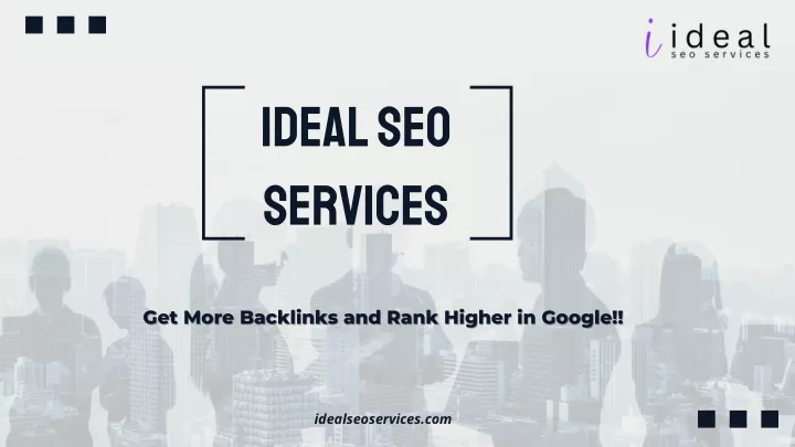 ideal seo services
