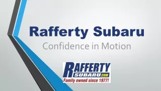 Rafferty Subaru