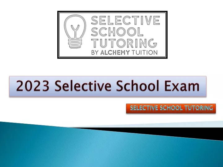 2023 selective school exam