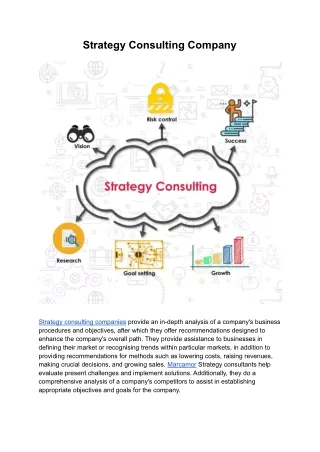strategy consulting company