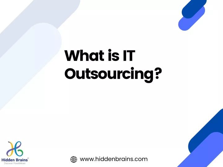 what is it outsourcing