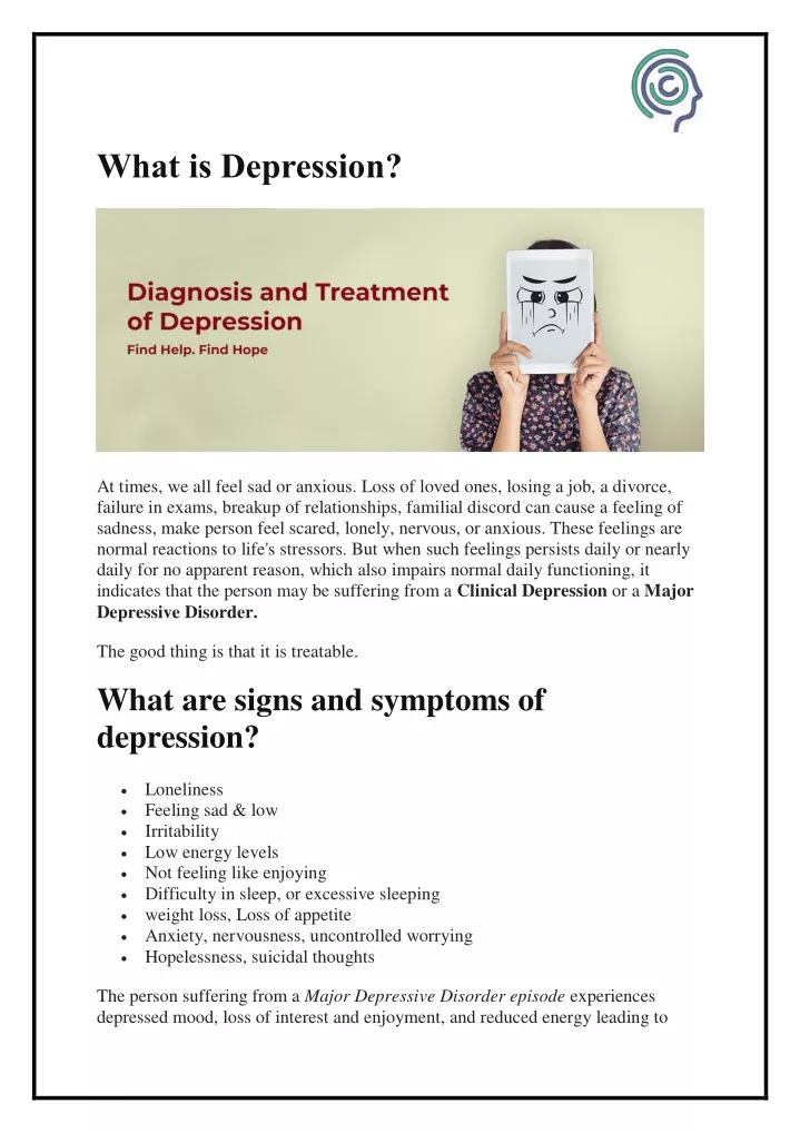 PPT - What is Depression PowerPoint Presentation, free download - ID ...