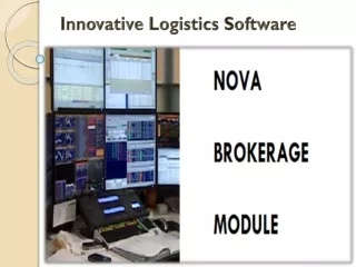 innovative logistics software