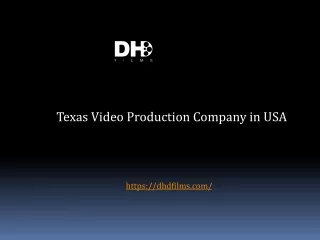 Texas Video Production Company in USA