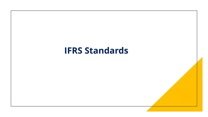 ifrs standards