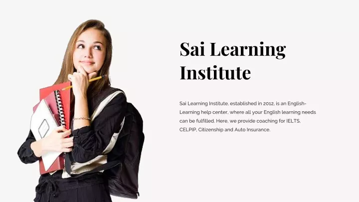 sai learning institute