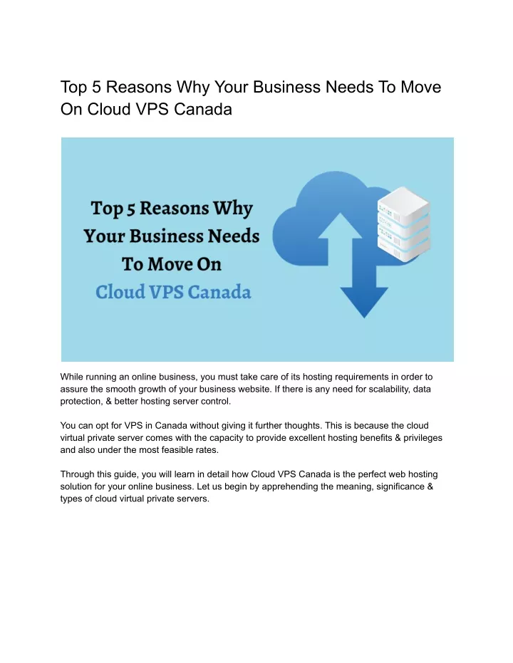 top 5 reasons why your business needs to move