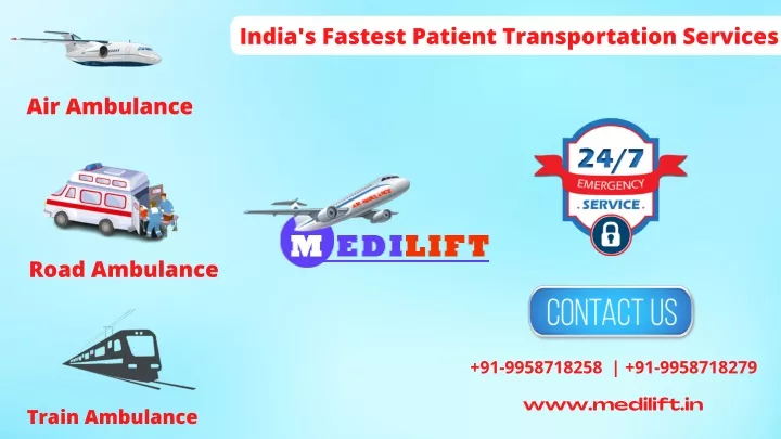 india s fastest patient transportation services