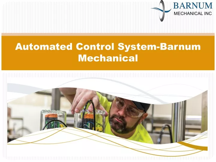 automated control system barnum mechanical