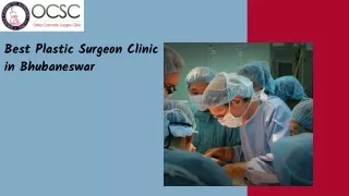 Best Plastic Surgeon Clinic in Bhubaneswar