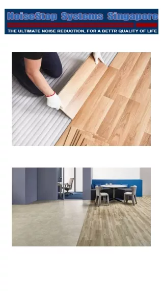 Acoustic Flooring