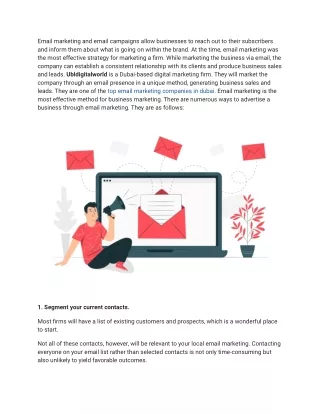 _Promote a Business Through Email Marketing