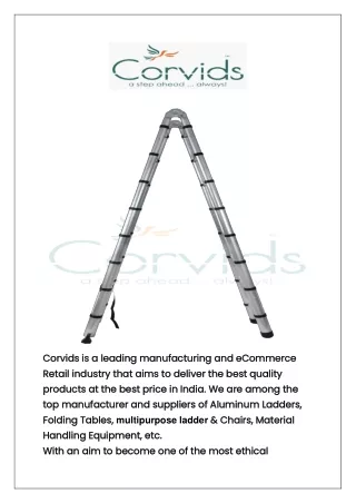 corvids is a leading manufacturing and ecommerce