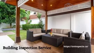Building Inspection Service