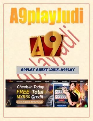 A9play, A9play Agent Login