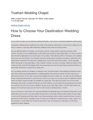 truehart wedding chapel