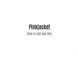 Pinkjacket
