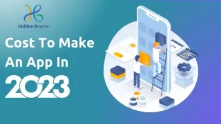 cost to make an app in