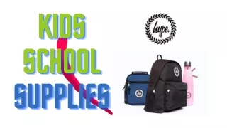 Hype Kids School Supplies - Backpacks, Lunch bags and More