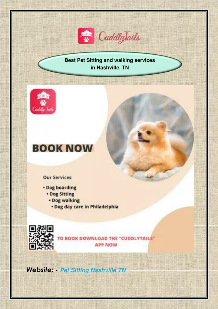 best pet sitting and walking services