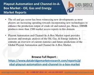 playout automation and channel in a box market