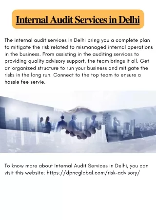 internal audit services in delhi