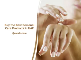 Buy the Best Personal Care Products in UAE