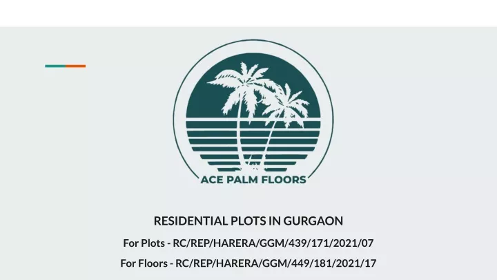residential plots in gurgaon