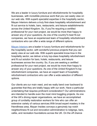 we are a leader in luxury furniture